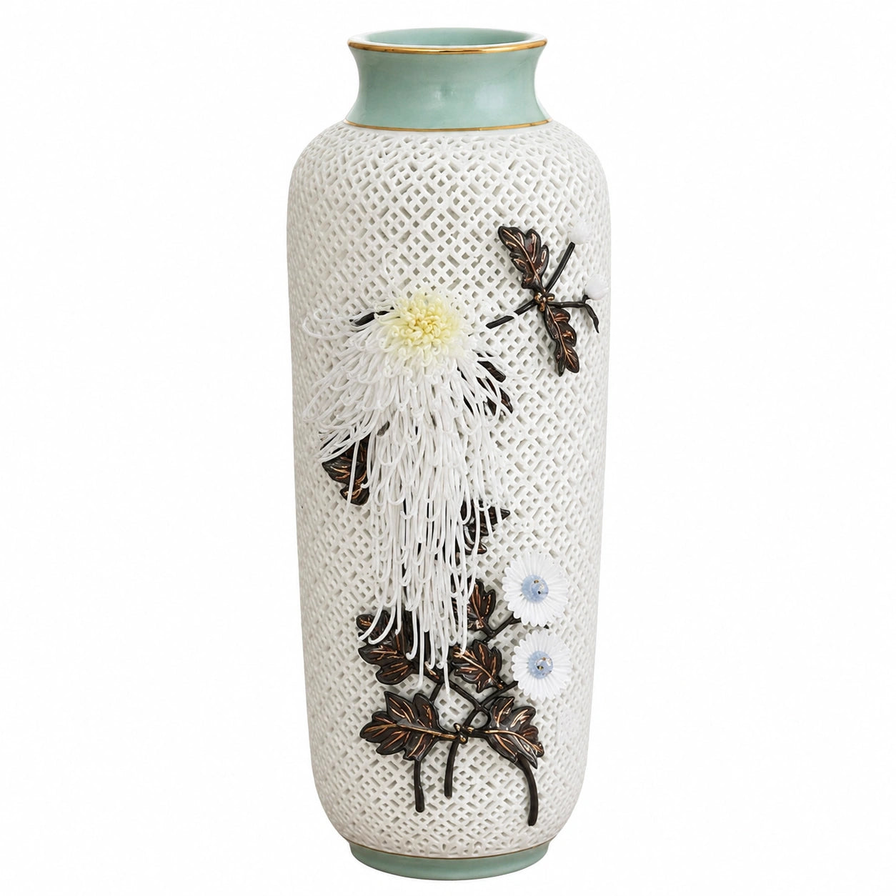 Vase décoratif, avec rangement, pour les espaces intérieurs